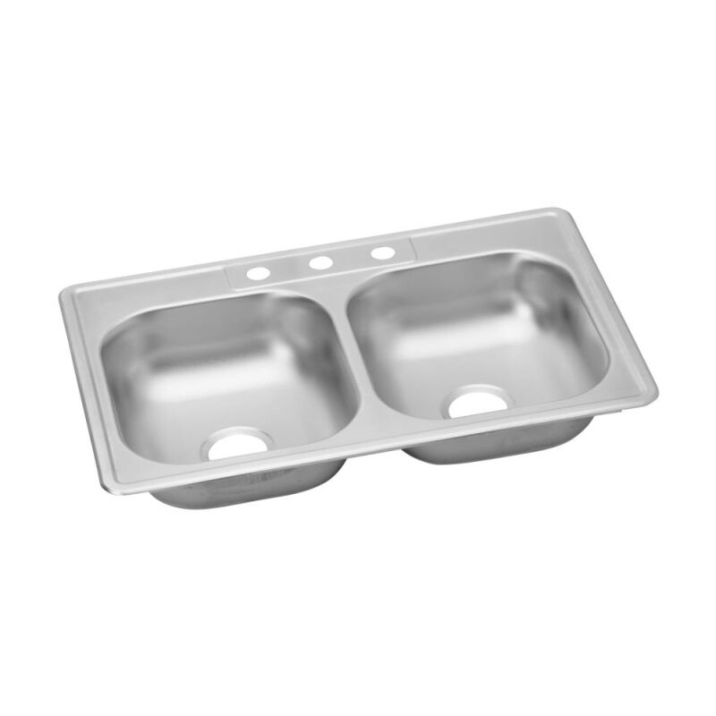 Mainline Mlkw1033223 23 Gauge Stainless Steel Brushed Finish 33x22x6 3 Hole Self Double Bowl Kitchen Sink Ada Compliant 10 Pack At Keenan Supply San Go - Mainline Kitchen Sink Stainless Steel Mainline Mlkw1033223 23 Gauge Stainless Steel Brushed Finish 33x22x6 3 Hole Self Double Bowl Kitchen Sink Ada Compliant 10 Pack At Keenan Supply San Go - Mainline Kitchen Sink Stainless Steel
