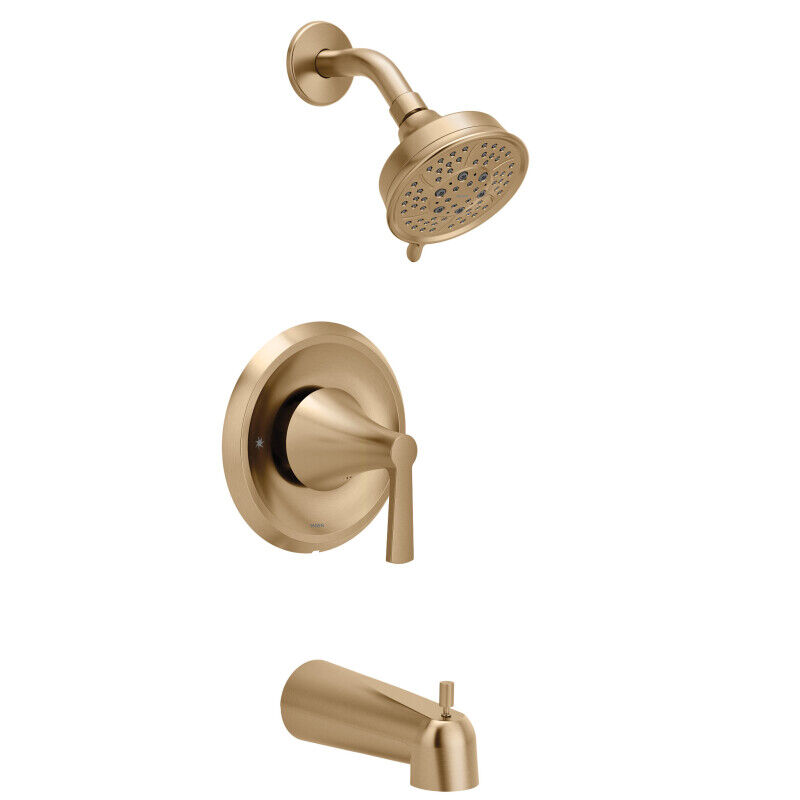 Moen T2413EPBZG Jase Bronzed Gold 1.75 GPM Tub & Shower Trim Kit
