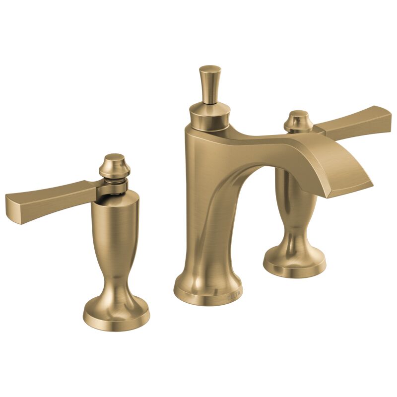 DELTA 3556CZMPUDST CHAMPAGNE BRONZE DORVAL 1.2 GPM 3 HOLE DECK MOUNT