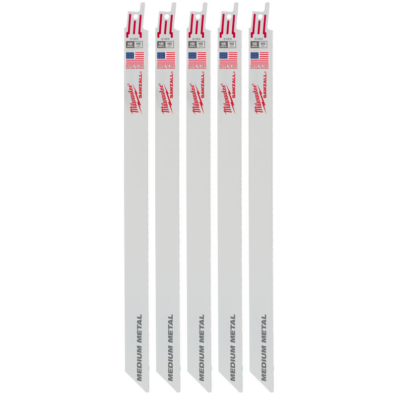 MILWAUKEE TOOL 48-00-5189 12 18TPI SUPER SAWZALL BLADE at Shop with ...
