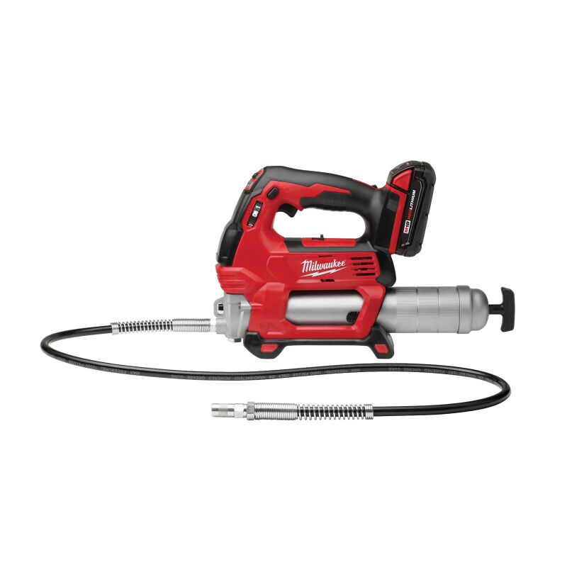 MILWAUKEE TOOL 2646-22CT M18 TWO SPEED GREASE GUN WITH TWO