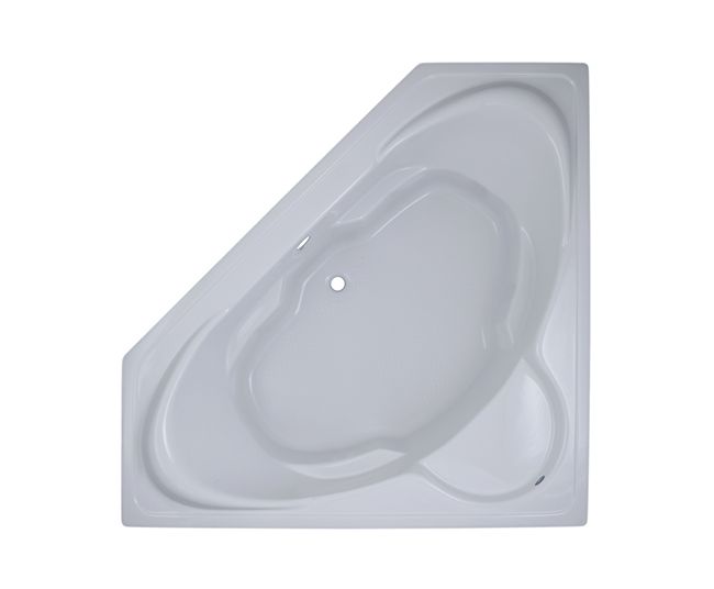 JETTA E116385NJ WHITE ADVANTAGE SERIES ACRYLIC CORNER BATHTUB 593