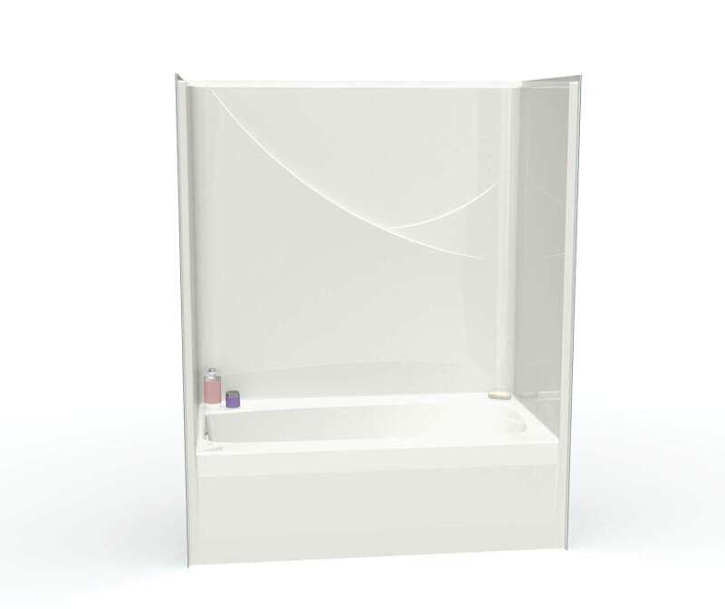 AKER 141305000002216 FHA 6032 TS ACRYLX ALCOVE LEFTHAND DRAIN ONE