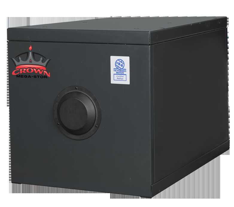 CROWN MS-40 102000 BTU 40 GALLON VERTICAL INDIRECT FIRED RESIDENTIAL ...