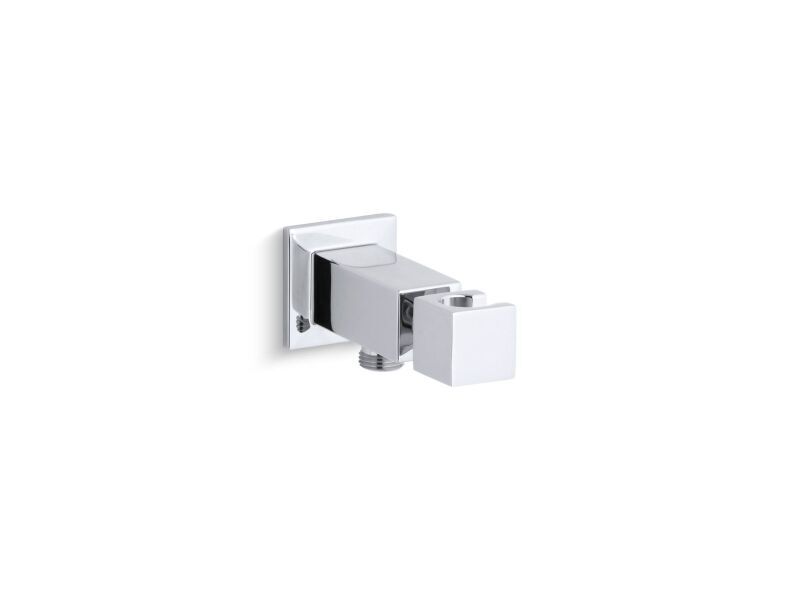 Wall-Mount Handshower Holder & Supply Elbow, K-21051