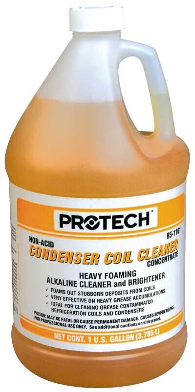 RHEEM 85-1101 PROTECH CONDENSER COIL CLEANER NON-ACID BOTTLE 1GAL at  Plumbing, Industrial, u0026 HVAC Supply Richmond, VA
