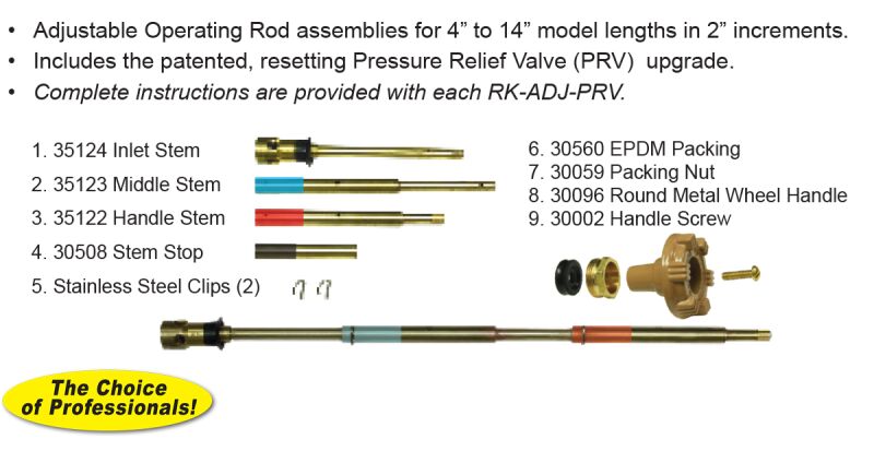 Woodford Mfg RK-ADJ-PRV