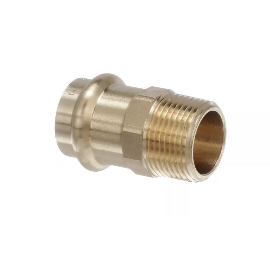 Viega 77917 ProPress Bronze Adapter with Female 1-Inch by 1-Inch P x Female NPT 