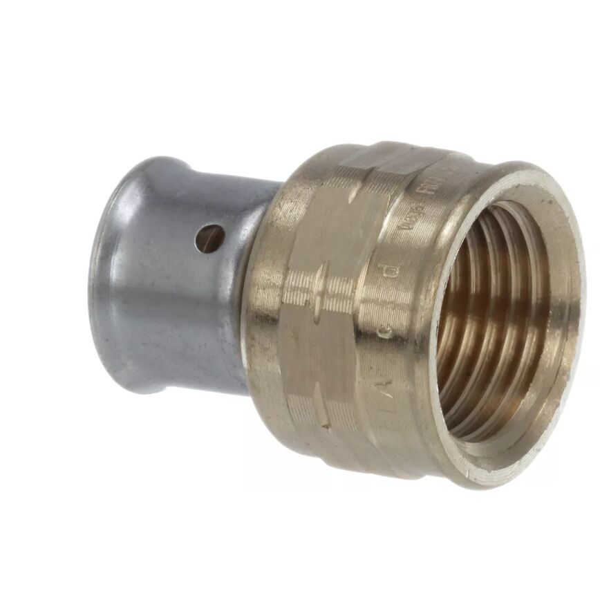 VIEGA 2812ZL 91541 3/4X1/2 PXFPT PEX PRESS PUREFLOW BRONZE ADAPTER