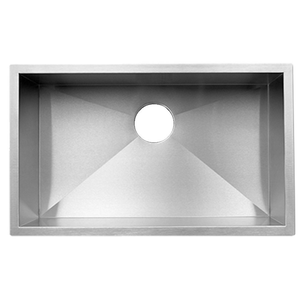 Kitchen Sinks Luxart 29 X 19 Zero Radius Single Bowl Undermount