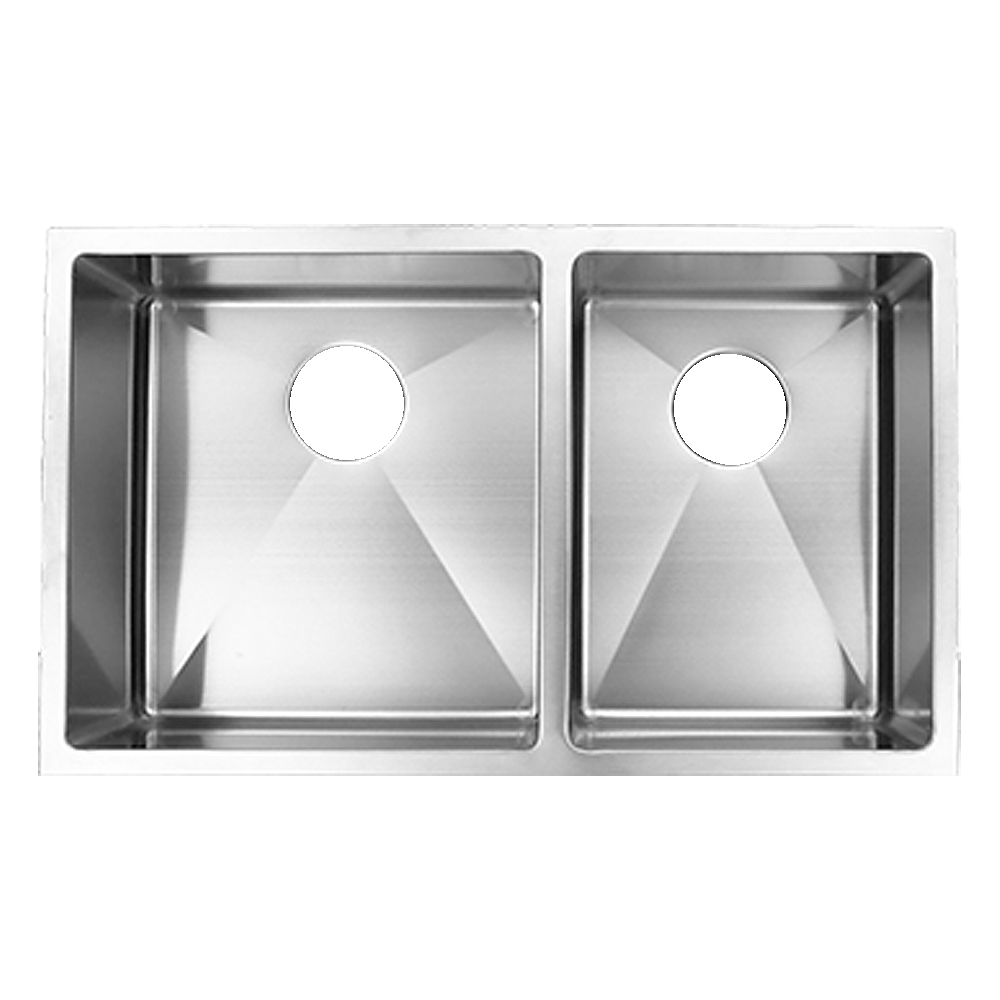 LUXART LXZD881 BRUSHED SATIN 16 GAUGE STAINLESS STEEL 32X19X10