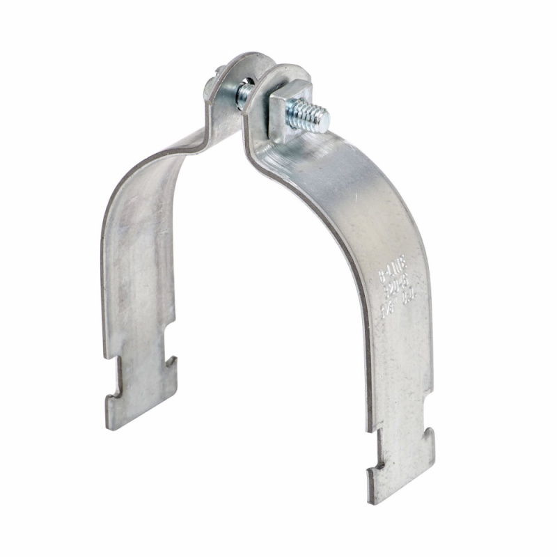 BLINE B2017 4-1/2 ZINC PLATED STEEL CONDUIT CLAMP FOR CHANNEL at ...