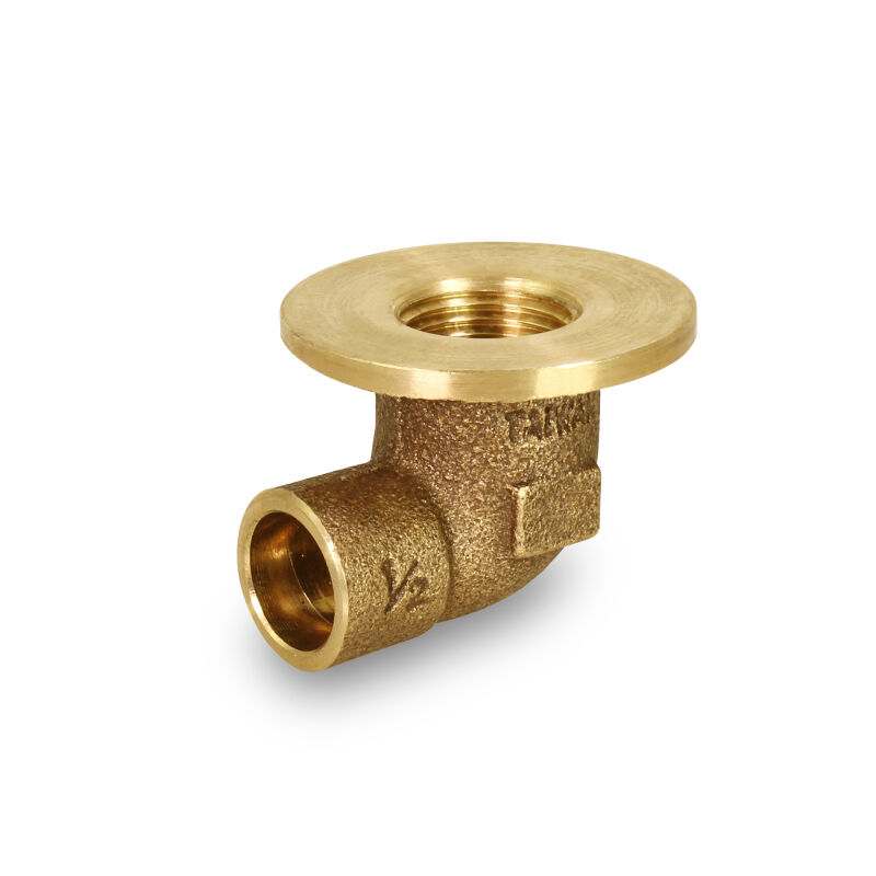EVERFLOW CFFE0012-NL 90 DEG. FLANGED SINK ELLS C X F 1/2 NOM INCAST IN ...
