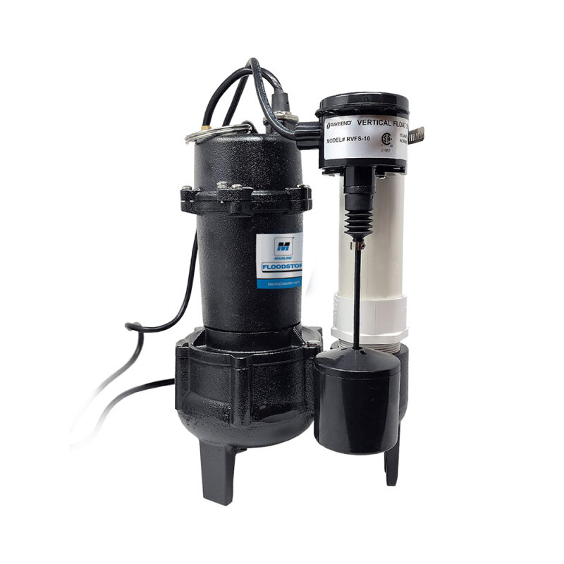 4/10 HP, High temp sump pump, 1 PH, 115V, 10' Cord, 1-1/2 Discharge, Auto, Libe