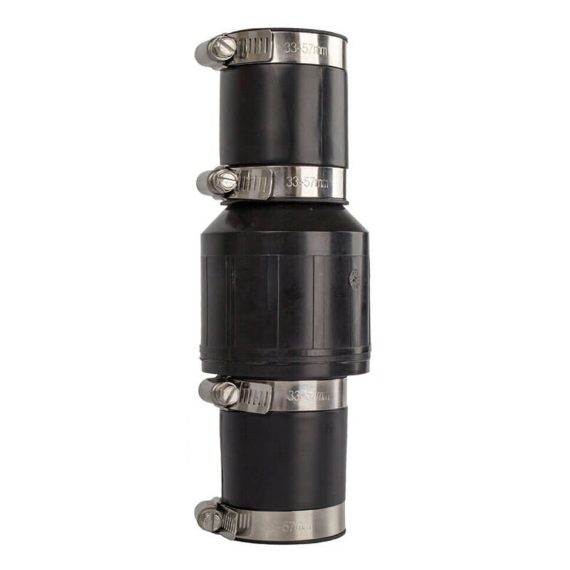MAINLINE MLFS22727 11/2 SLIP BLACK SILENT SUMP CHECK VALVE WITH RUBBER ...